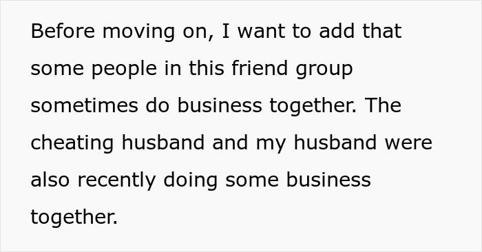 Guy&rsquo;s Affair Gets Exposed Before A Group Vacation, He Somehow Takes Two More Cheaters Down With Him
