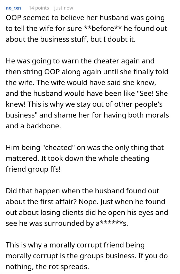 Guy&rsquo;s Affair Gets Exposed Before A Group Vacation, He Somehow Takes Two More Cheaters Down With Him