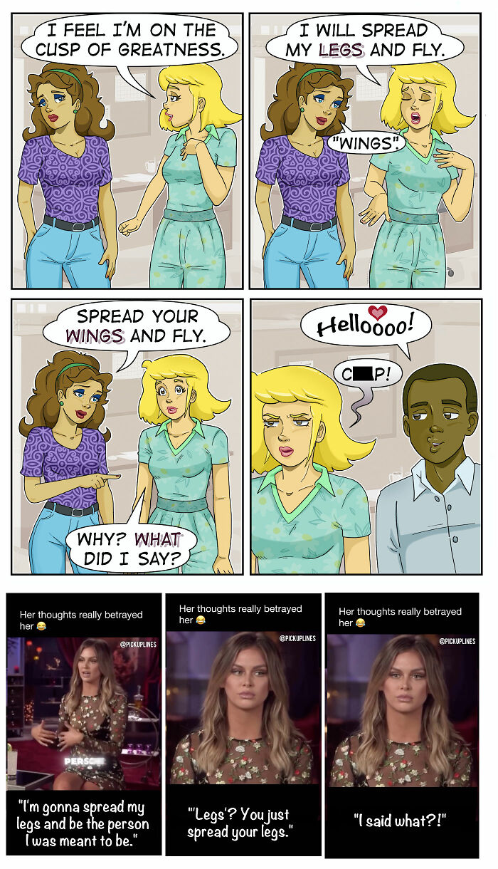 Artist Made 29 Hilarious Comics About Life, Love, And Saying The Wrong Thing (New Pics)