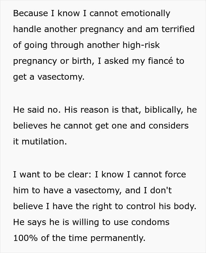 Woman Greatly Underreacts When Husband Refuses To Get A Vasectomy After What She&rsquo;s Been Through