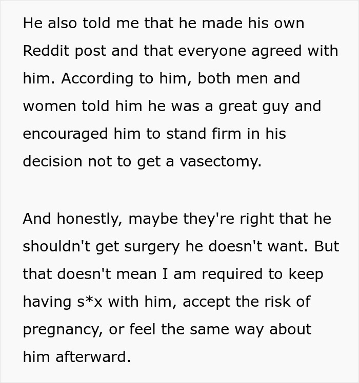 Woman Greatly Underreacts When Husband Refuses To Get A Vasectomy After What She&rsquo;s Been Through