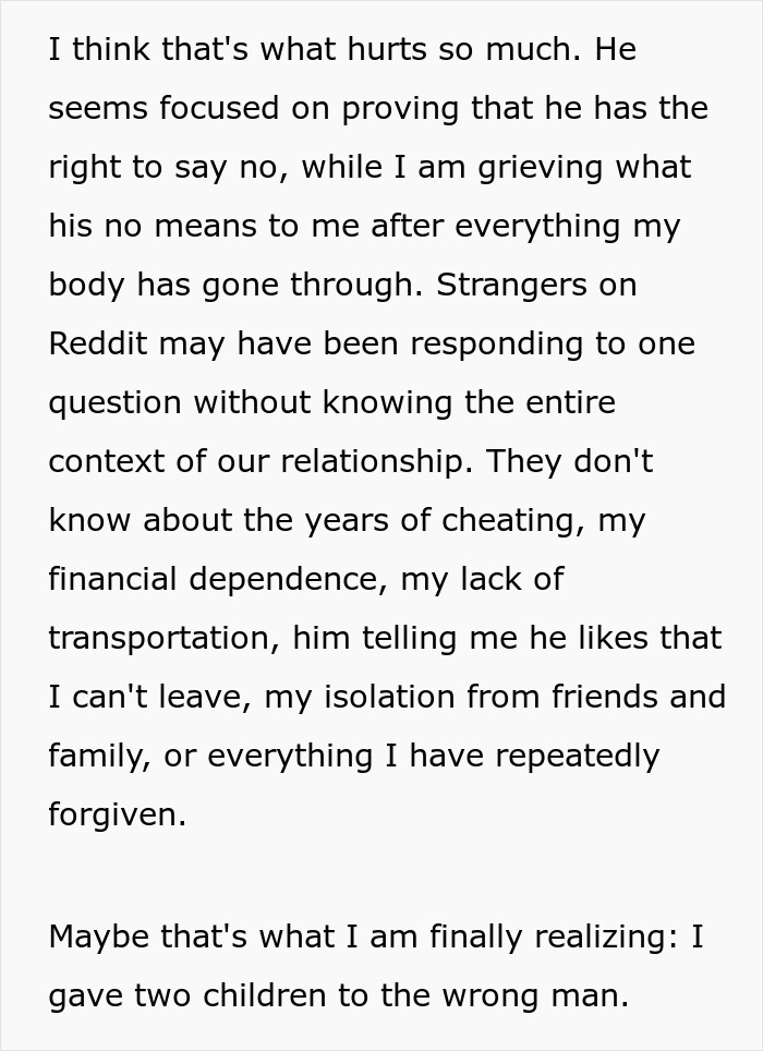 Woman Greatly Underreacts When Husband Refuses To Get A Vasectomy After What She&rsquo;s Been Through