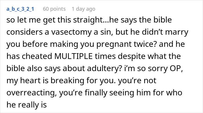 Woman Greatly Underreacts When Husband Refuses To Get A Vasectomy After What She&rsquo;s Been Through