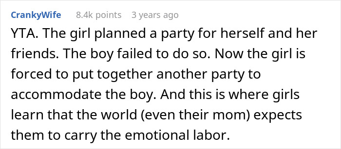 Daughter Excludes Twin Brother From Birthday Plans Without Telling Him, Mom Cancels Her Party Daughter Excludes Twin Brother From Birthday Plans Without Telling Him, Mom Cancels Her Party