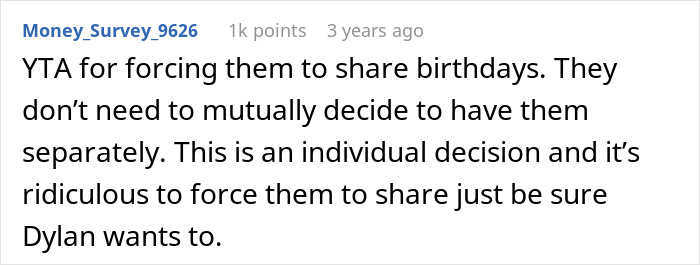 Daughter Excludes Twin Brother From Birthday Plans Without Telling Him, Mom Cancels Her Party Daughter Excludes Twin Brother From Birthday Plans Without Telling Him, Mom Cancels Her Party
