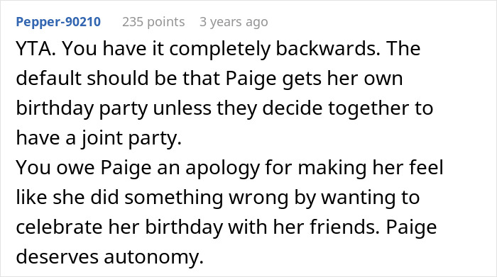 Daughter Excludes Twin Brother From Birthday Plans Without Telling Him, Mom Cancels Her Party Daughter Excludes Twin Brother From Birthday Plans Without Telling Him, Mom Cancels Her Party