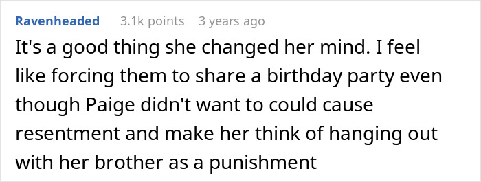 Daughter Excludes Twin Brother From Birthday Plans Without Telling Him, Mom Cancels Her Party Daughter Excludes Twin Brother From Birthday Plans Without Telling Him, Mom Cancels Her Party