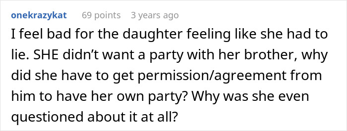 Daughter Excludes Twin Brother From Birthday Plans Without Telling Him, Mom Cancels Her Party Daughter Excludes Twin Brother From Birthday Plans Without Telling Him, Mom Cancels Her Party