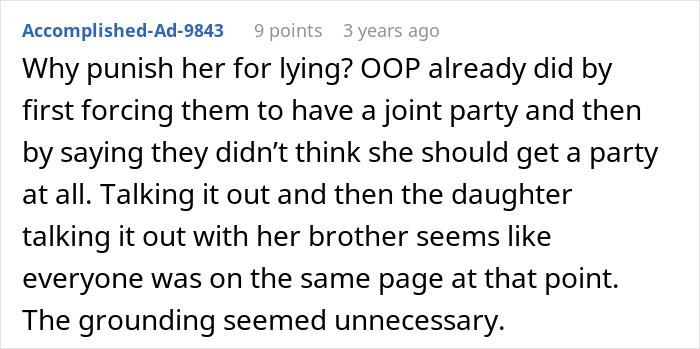 Daughter Excludes Twin Brother From Birthday Plans Without Telling Him, Mom Cancels Her Party Daughter Excludes Twin Brother From Birthday Plans Without Telling Him, Mom Cancels Her Party