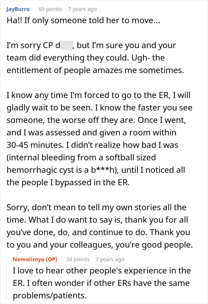 ER Nurse Runs Over A Karen’s Foot Saving A Patient And Gets A Raise For It Instead Of Getting Fired