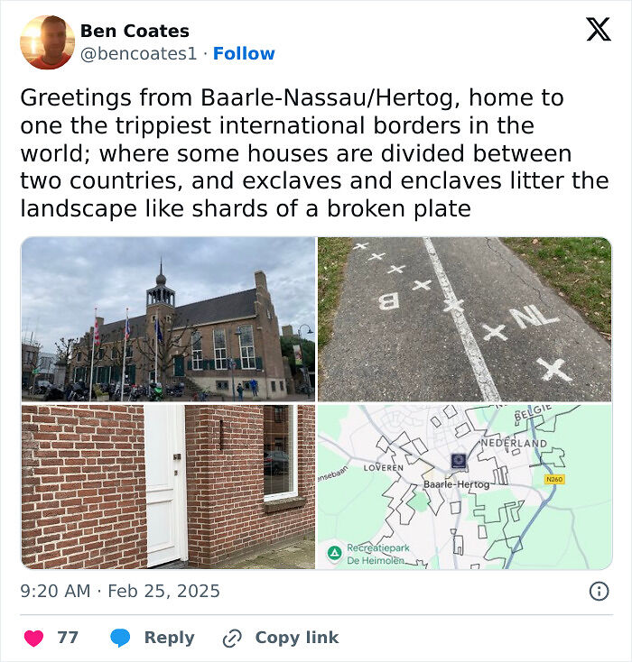 These Country Borders Look Like A Mistake On The Map. Yet They’re Real These Country Borders Look Like A Mistake On The Map. Yet They’re Real