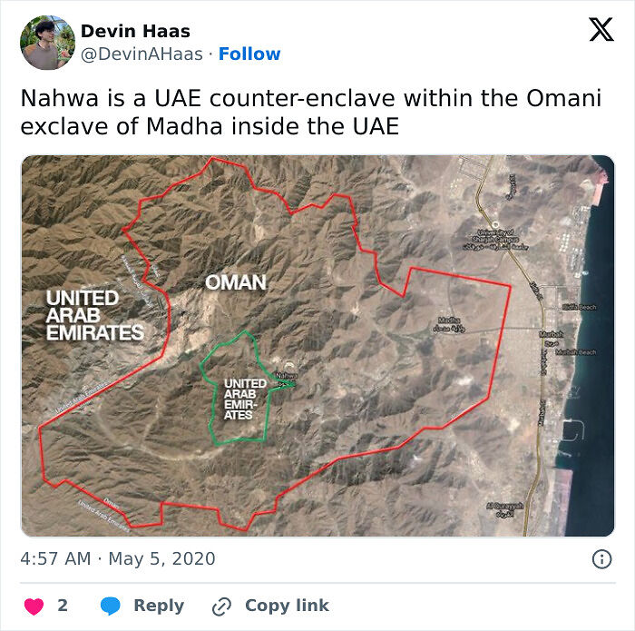 These Country Borders Look Like A Mistake On The Map. Yet They’re Real These Country Borders Look Like A Mistake On The Map. Yet They’re Real