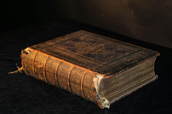 A Book Spent 150 Years In A Fireplace And Came Home To A Library That Lends Out People A Book Spent 150 Years In A Fireplace And Came Home To A Library That Lends Out People