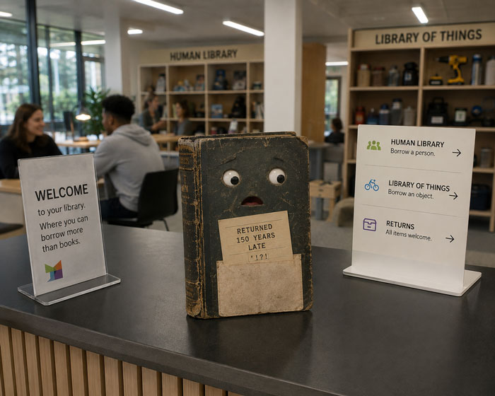 A Book Spent 150 Years In A Fireplace And Came Home To A Library That Lends Out People A Book Spent 150 Years In A Fireplace And Came Home To A Library That Lends Out People