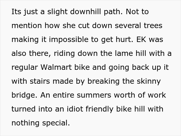 Entitled Mom “Childproofs” Private Mountain Bike Trail For Her Kid, Vanishes When Owner Mentions Cops Entitled Mom “Childproofs” Private Mountain Bike Trail For Her Kid, Vanishes When Owner Mentions Cops