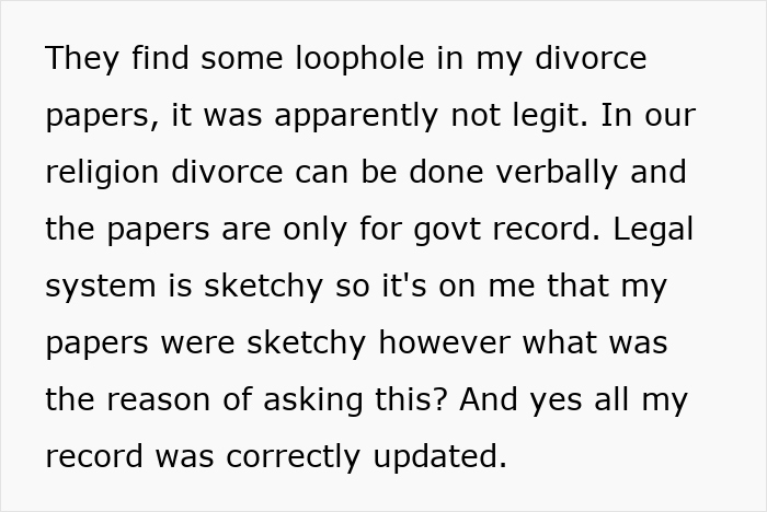 MIL Investigates Future DIL’s Divorce To Prove She’s Wrong For Her Son, Ends Up Ruining Their Engagement MIL Investigates Future DIL’s Divorce To Prove She’s Wrong For Her Son, Ends Up Ruining Their Engagement