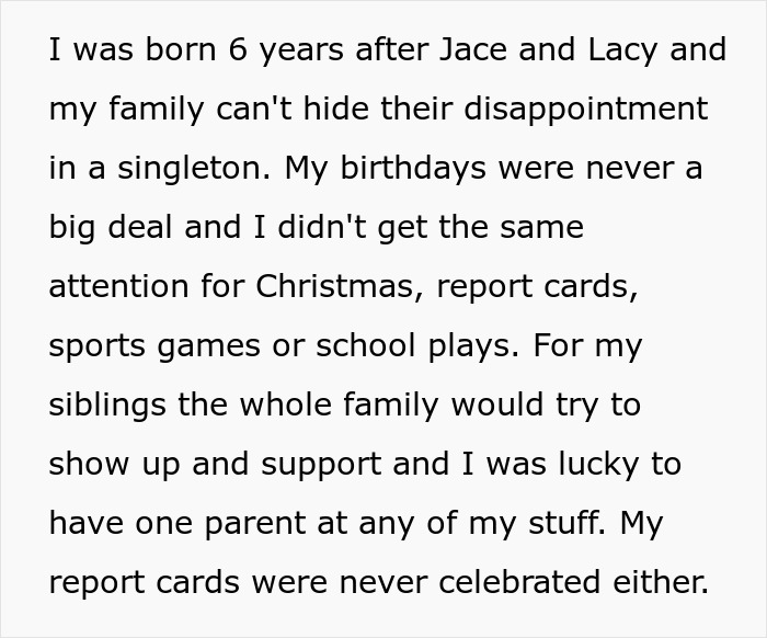 Parents Celebrate Their Twins But Overlook 17YO, Say He’s Manipulating Them When He Needs Attention Parents Celebrate Their Twins But Overlook 17YO, Say He’s Manipulating Them When He Needs Attention