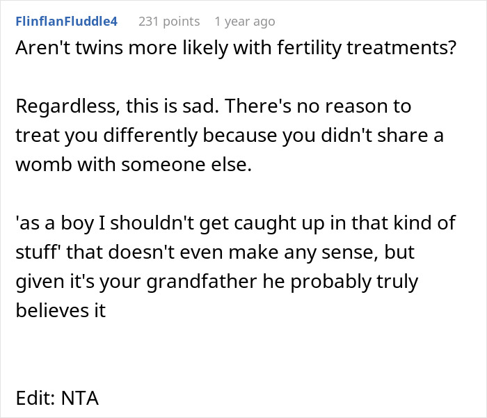 Parents Celebrate Their Twins But Overlook 17YO, Say He’s Manipulating Them When He Needs Attention Parents Celebrate Their Twins But Overlook 17YO, Say He’s Manipulating Them When He Needs Attention