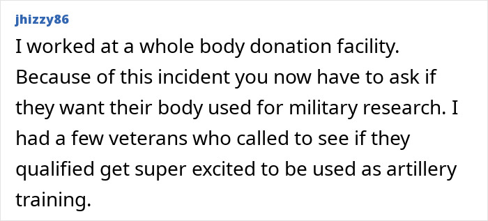 Woman Who Donated Husband’s Body To Science Horrified To Learn The Military Used Him In Explosive Blast Tests