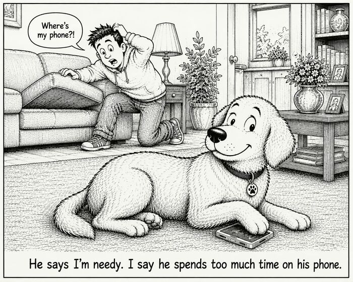 I Imagined The Thoughts Running Through A Dog’s Mind And Turned Them Into 22 New Comics