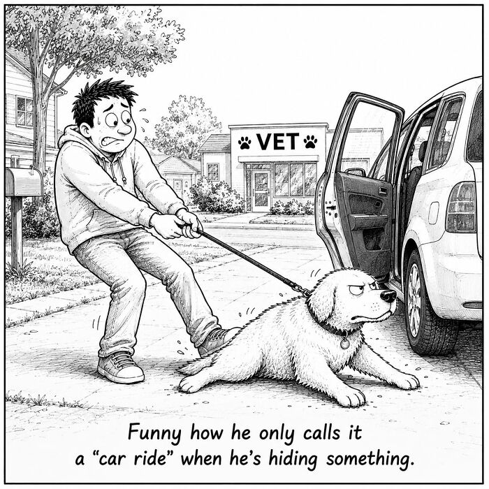 I Imagined The Thoughts Running Through A Dog’s Mind And Turned Them Into 22 New Comics