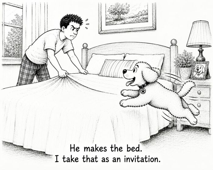 I Imagined The Thoughts Running Through A Dog’s Mind And Turned Them Into 22 New Comics