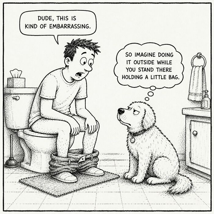 I Imagined The Thoughts Running Through A Dog’s Mind And Turned Them Into 22 New Comics