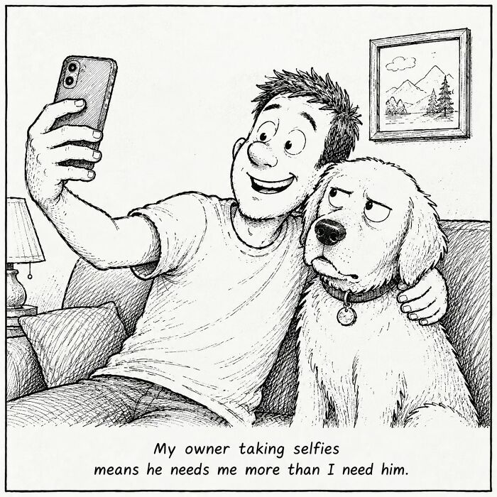 I Imagined The Thoughts Running Through A Dog’s Mind And Turned Them Into 22 New Comics