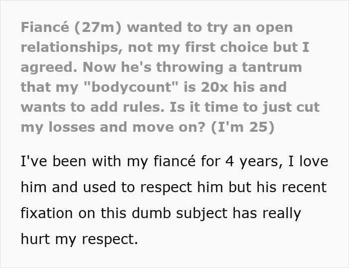 Man Suggests An Open Relationship After Hearing His Friend Slept With 100 Women, Then Can&rsquo;t Handle It