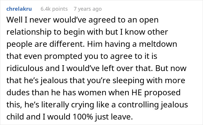 Man Suggests An Open Relationship After Hearing His Friend Slept With 100 Women, Then Can&rsquo;t Handle It