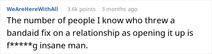 Man Suggests An Open Relationship After Hearing His Friend Slept With 100 Women, Then Can&rsquo;t Handle It