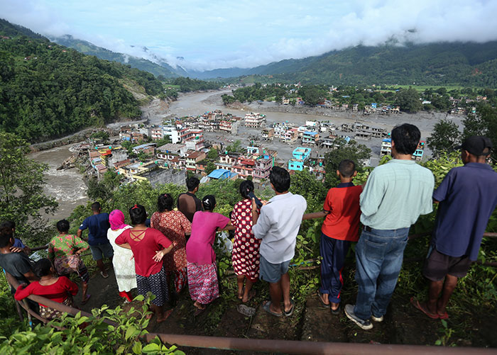 Hero Teacher Saves 1,600 Children From Nepal Floods Moments Before School Is Swept Away Hero Teacher Saves 1,600 Children From Nepal Floods Moments Before School Is Swept Away