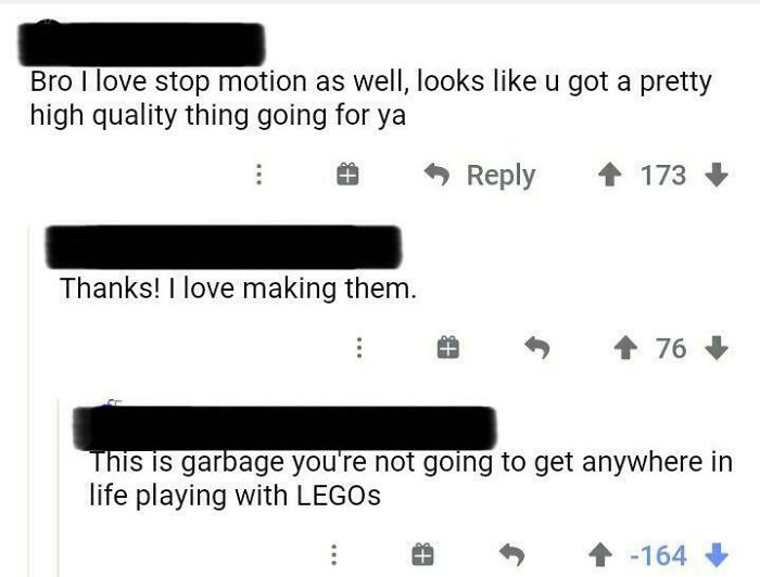 84 Comments That Were Downvoted To Oblivion For Good Or Completely Random Reasons 84 Comments That Were Downvoted To Oblivion For Good Or Completely Random Reasons