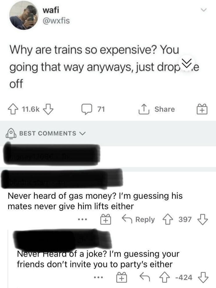 84 Comments That Were Downvoted To Oblivion For Good Or Completely Random Reasons 84 Comments That Were Downvoted To Oblivion For Good Or Completely Random Reasons