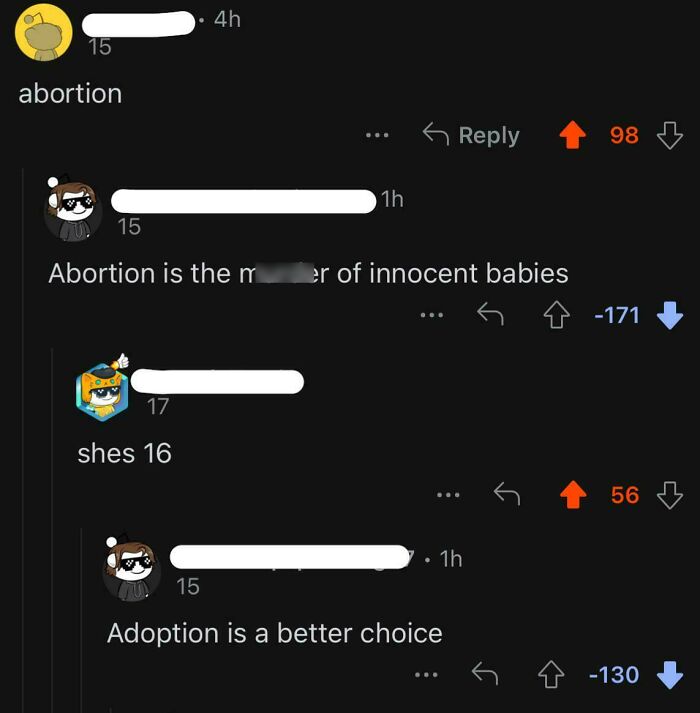 84 Comments That Were Downvoted To Oblivion For Good Or Completely Random Reasons 84 Comments That Were Downvoted To Oblivion For Good Or Completely Random Reasons