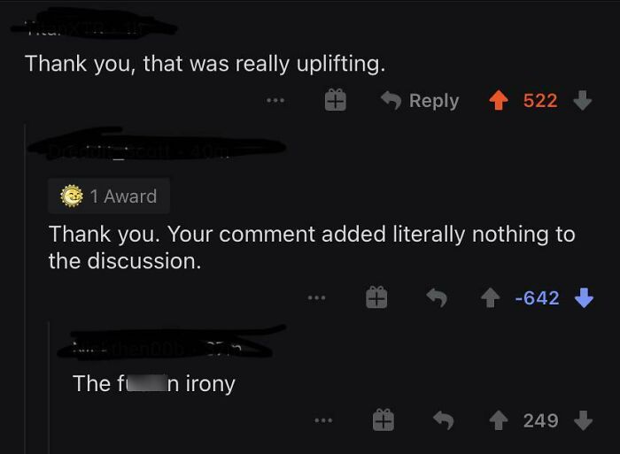 84 Comments That Were Downvoted To Oblivion For Good Or Completely Random Reasons 84 Comments That Were Downvoted To Oblivion For Good Or Completely Random Reasons