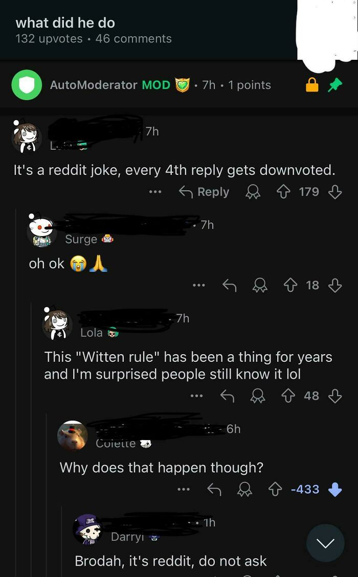 84 Comments That Were Downvoted To Oblivion For Good Or Completely Random Reasons 84 Comments That Were Downvoted To Oblivion For Good Or Completely Random Reasons
