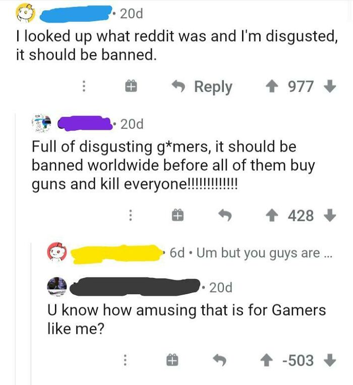 84 Comments That Were Downvoted To Oblivion For Good Or Completely Random Reasons 84 Comments That Were Downvoted To Oblivion For Good Or Completely Random Reasons