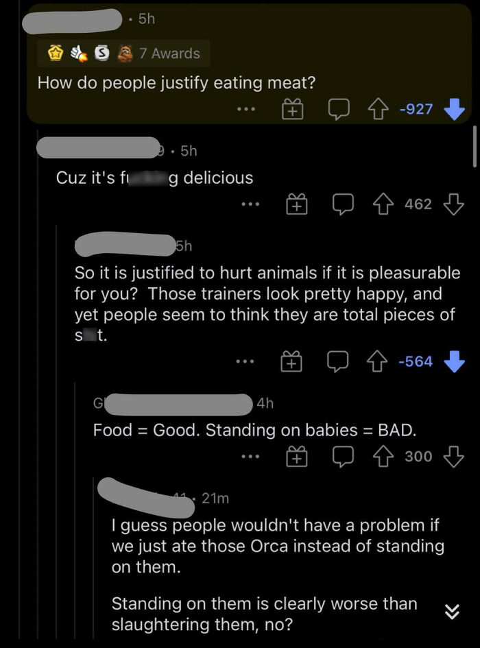 84 Comments That Were Downvoted To Oblivion For Good Or Completely Random Reasons 84 Comments That Were Downvoted To Oblivion For Good Or Completely Random Reasons