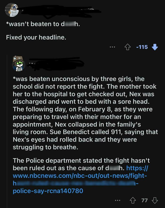 84 Comments That Were Downvoted To Oblivion For Good Or Completely Random Reasons 84 Comments That Were Downvoted To Oblivion For Good Or Completely Random Reasons