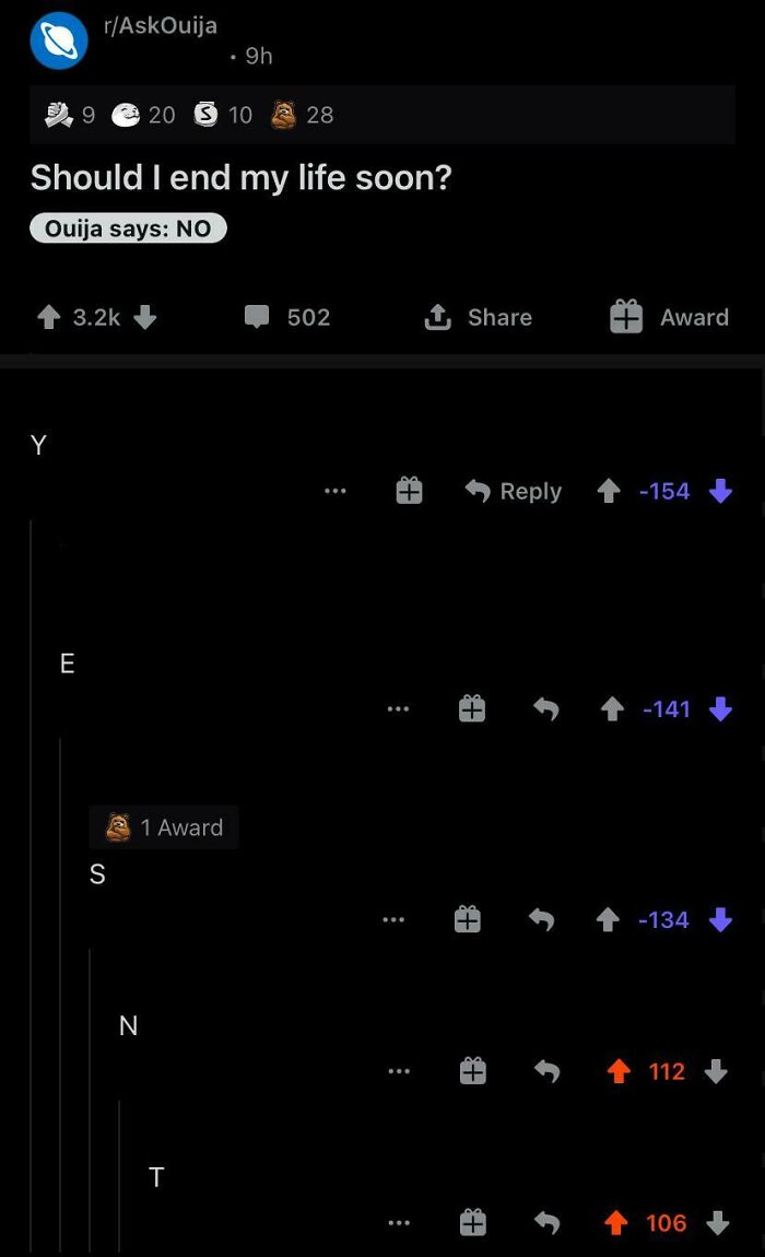84 Comments That Were Downvoted To Oblivion For Good Or Completely Random Reasons 84 Comments That Were Downvoted To Oblivion For Good Or Completely Random Reasons