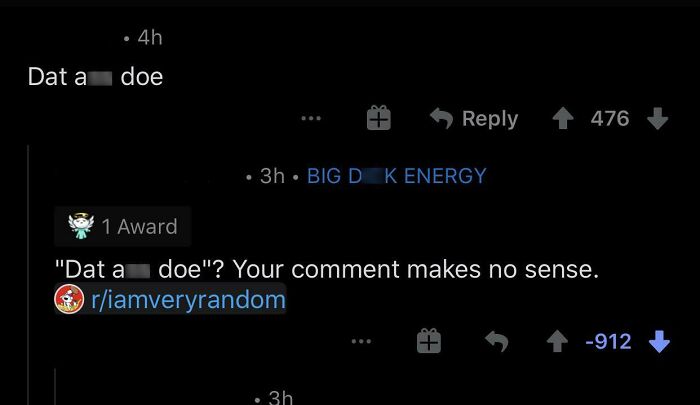 84 Comments That Were Downvoted To Oblivion For Good Or Completely Random Reasons 84 Comments That Were Downvoted To Oblivion For Good Or Completely Random Reasons