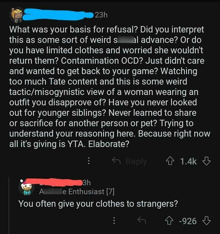 84 Comments That Were Downvoted To Oblivion For Good Or Completely Random Reasons 84 Comments That Were Downvoted To Oblivion For Good Or Completely Random Reasons