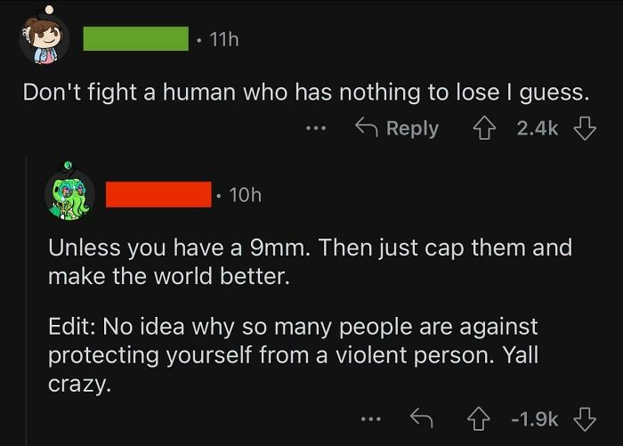 84 Comments That Were Downvoted To Oblivion For Good Or Completely Random Reasons 84 Comments That Were Downvoted To Oblivion For Good Or Completely Random Reasons