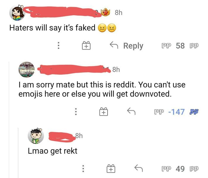 84 Comments That Were Downvoted To Oblivion For Good Or Completely Random Reasons 84 Comments That Were Downvoted To Oblivion For Good Or Completely Random Reasons