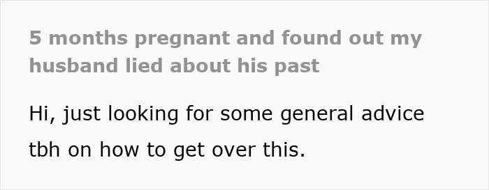 Pregnant Woman Can’t Look At Her Husband The Same After Finding His Old Messages Pregnant Woman Can’t Look At Her Husband The Same After Finding His Old Messages