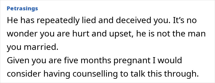 Pregnant Woman Can’t Look At Her Husband The Same After Finding His Old Messages Pregnant Woman Can’t Look At Her Husband The Same After Finding His Old Messages