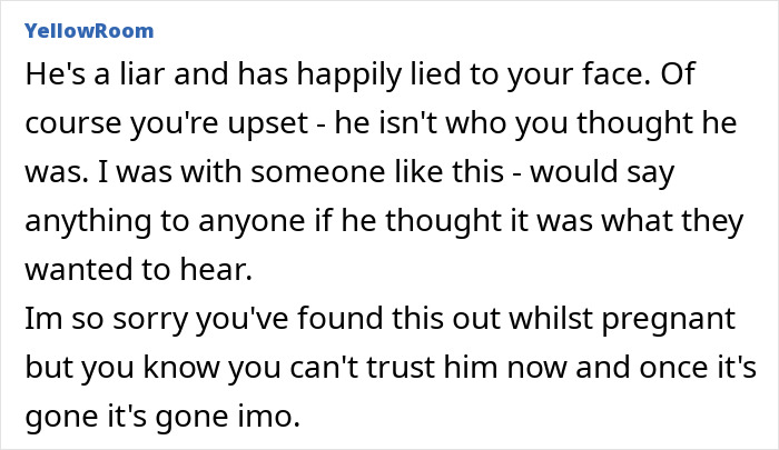 Pregnant Woman Can’t Look At Her Husband The Same After Finding His Old Messages Pregnant Woman Can’t Look At Her Husband The Same After Finding His Old Messages