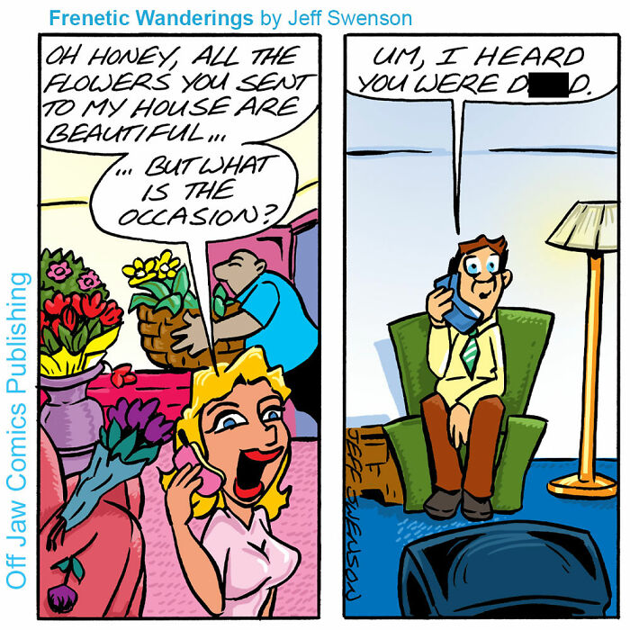 This Artist’s 36 New One-Panel Comics Turn To The Weirdest Possible Outcome To Make A Joke This Artist’s 36 New One-Panel Comics Turn To The Weirdest Possible Outcome To Make A Joke