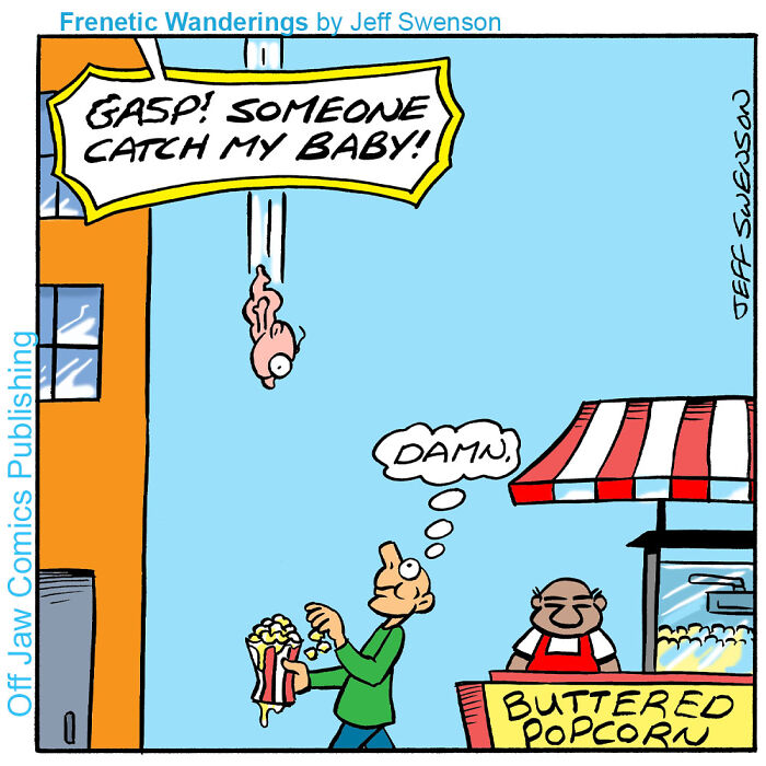 This Artist’s 36 New One-Panel Comics Turn To The Weirdest Possible Outcome To Make A Joke This Artist’s 36 New One-Panel Comics Turn To The Weirdest Possible Outcome To Make A Joke
